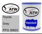 Preview: Toyota, Gray, PPG 36822: 500ml Lackdose, von ATW Autoteile West.